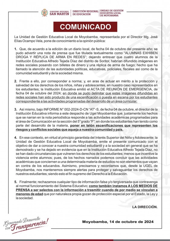 📌COMUNICADO|🚨