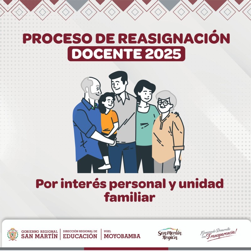 𝐏𝐫𝐨𝐜𝐞𝐬𝐨 𝐝𝐞 𝐑𝐞𝐚𝐬𝐢𝐠𝐧𝐚𝐜𝐢𝐨́𝐧 𝐃𝐨𝐜𝐞𝐧𝐭𝐞𝐬 𝐩𝐨𝐫 𝐥𝐚𝐬 𝐜𝐚𝐮𝐬𝐚𝐥𝐞𝐬 𝐝𝐞 𝐈𝐧𝐭𝐞𝐫𝐞́𝐬 𝐏𝐞𝐫𝐬𝐨𝐧𝐚𝐥 𝐲 𝐔𝐧𝐢𝐝𝐚𝐝 𝐅𝐚𝐦𝐢𝐥𝐢𝐚𝐫 𝟐𝟎𝟐𝟓