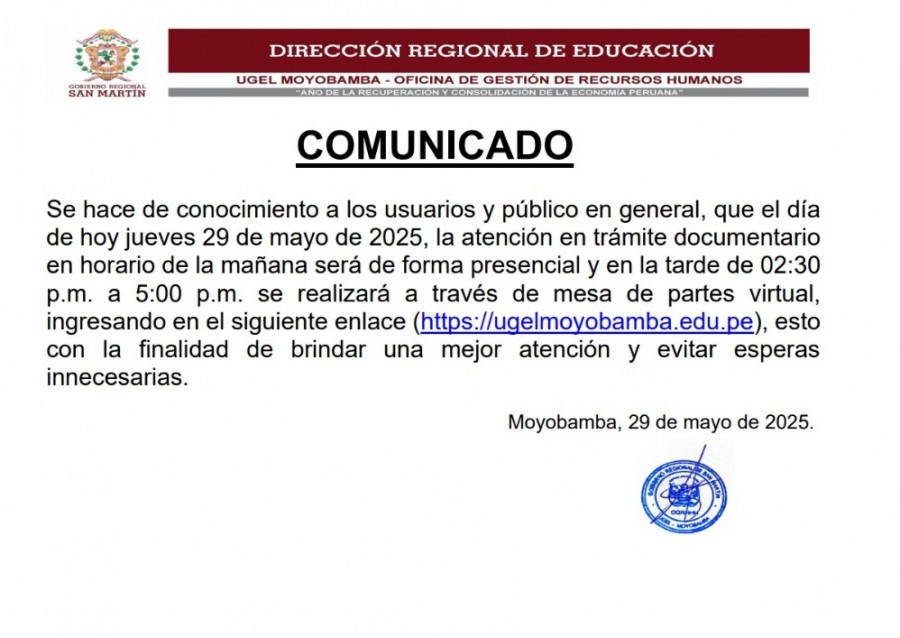 📌COMUNICADO